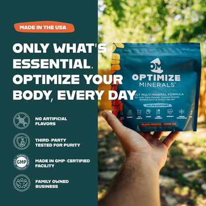 OPTIMIZE MINERALS™ Daily Multi-Mineral Formula for Energy, Focus & Balance